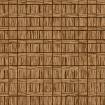 Continuous vector  wooden parquet pattern Stock Illustration