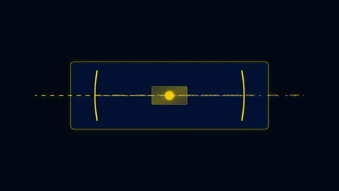 Continuous-Wave Optical Parametric Oscillator Cavity Laser Light Physics Mo.. Stock Footage 346674270