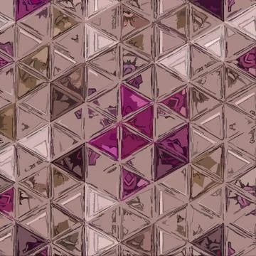 Continuous wine abstract background pattern made with triangles イラスト素材