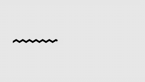 Continuous zigzag line graphic animation. Alpha channel Vídeos de archivo 315343386