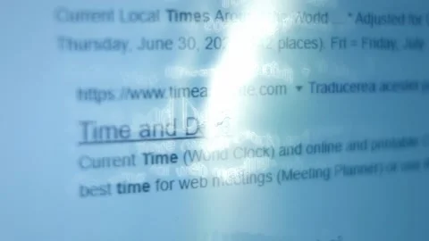 Contour and smoke of The world clock. Shoot pixels on the screen Stock Footage 241072893