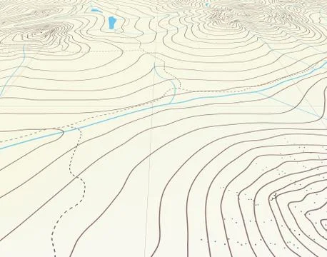 Contour background Stock Illustration