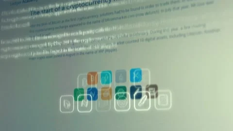 Contour effect of Financial template with generic data and charts. Animation Stock Footage 239993422
