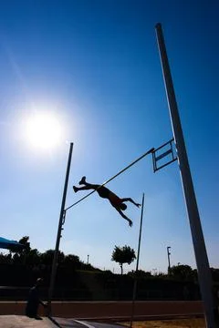 Contour Jump Stock Photos