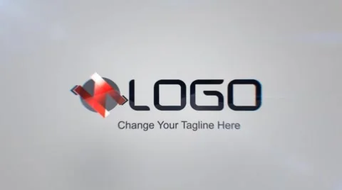 Contour Logo Reveal After Effects stock