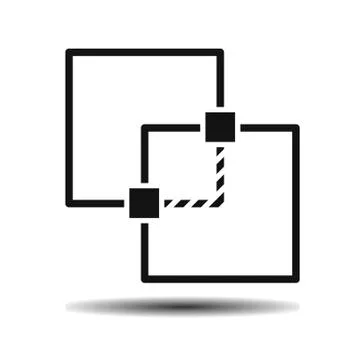 Contour machining engineering Stock Illustration