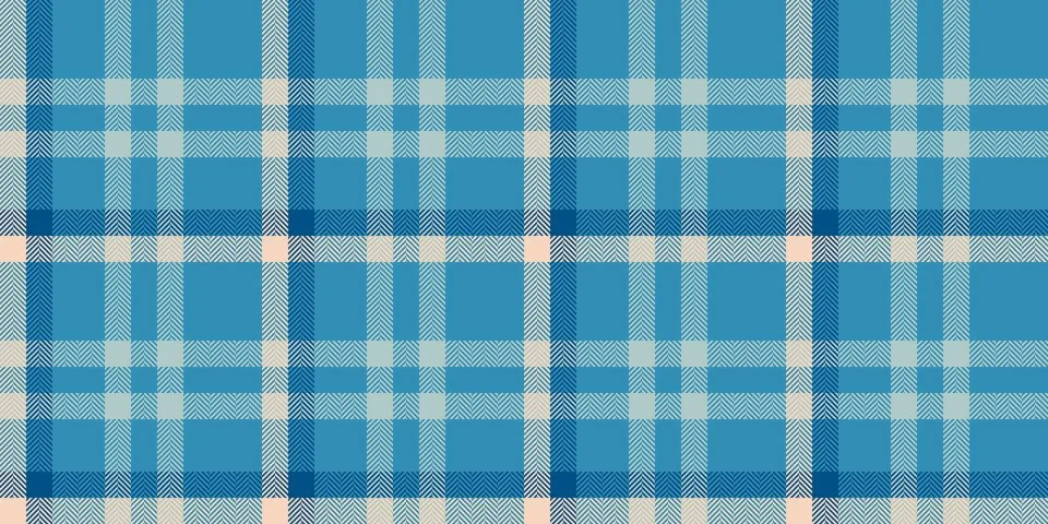 Contour textile texture vector, day plaid background tartan. Pure check sea.. Illustrazione stock
