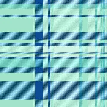 Contour texture tartan vector, celtic pattern check seamless. 1950s plaid b.. Stock Illustration
