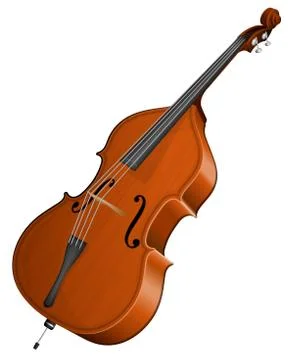 Contrabass Stock Illustration