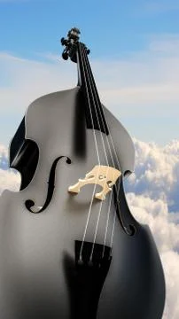 Contrabass Stock Illustration