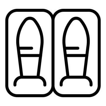 Contraception capsule icon outline vector. Birth control Illustrazione stock