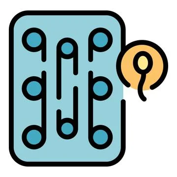 Contraception method pill icon vector flat 스톡 일러스트
