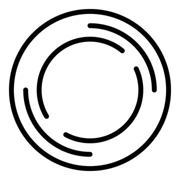 Contraception ring icon outline vector. Birth control Stock Illustration