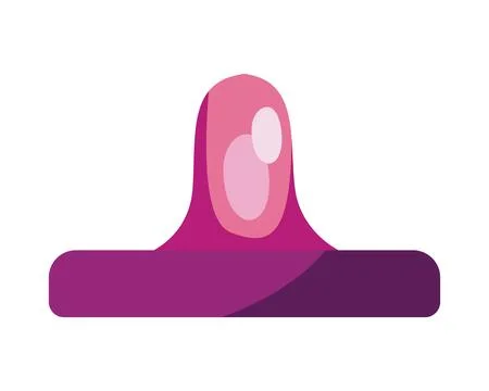 Contraceptive diaphragm method Stock Illustration