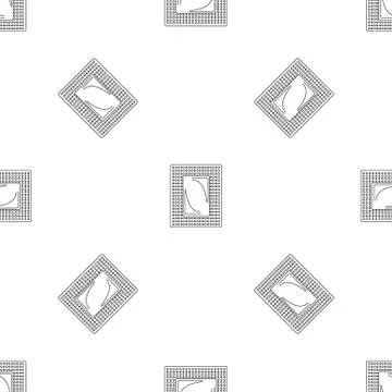 Contraceptive patch pattern seamless vector Illustrazione stock