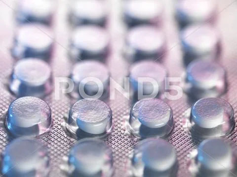Contraceptive pills Stock Photos