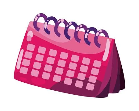 Contraceptive rhythm method Stock Illustration