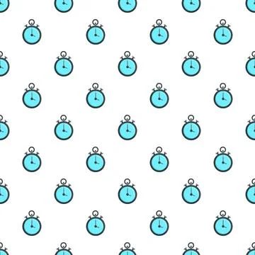 Contraceptive stopwatch pattern seamless Stock-Illustration
