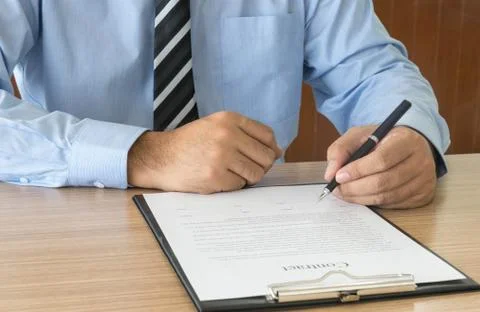 Contract / agreement Stock Photos