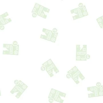 Contract breaking glyph seamless pattern イラスト素材