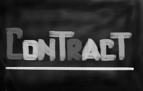 Contract Concept Stock-Illustration