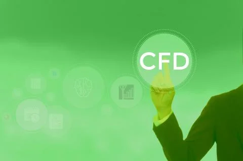 Contract for difference - business concept Stock Photos