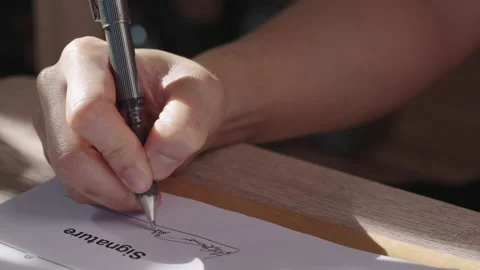 Contract document Stock-Footage 162265502