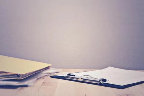 Contract documents: Business concept Foto stock