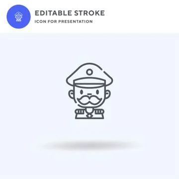 Contract icon vector, filled flat sign, solid pictogram isolated on white, logo Illustrazione stock