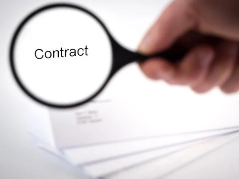 Contract Stock Photos