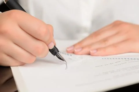 Contract Stock Photos