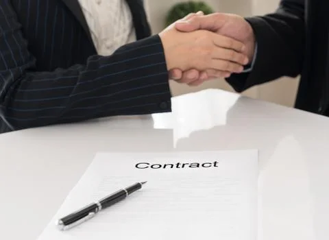 Contract Stock Photos