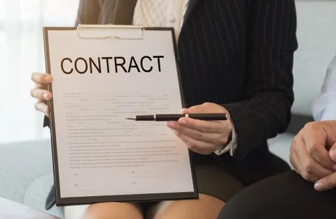 Contract Stock Photos