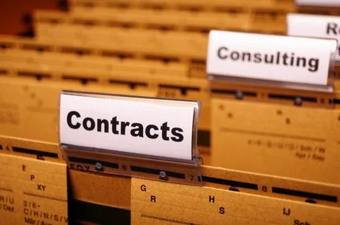 Contract Stock Photos