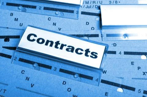 Contract Stock Photos