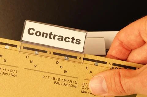 Contract Stock Photos