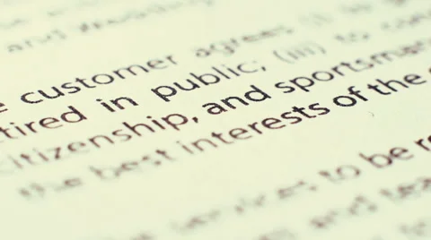 Contract Review Vídeo Stock 43505864