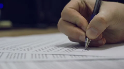 Contract Signing Concept 库存影片 43087512