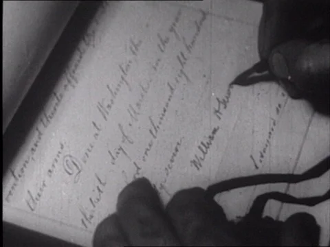 Contract / Signing / USA Stock Footage 77859580