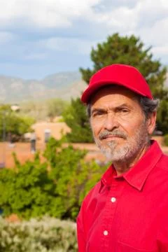 Contractor builder portrait Stock Photos