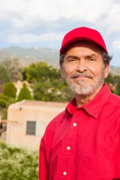 Contractor builder portrait Stock Photos