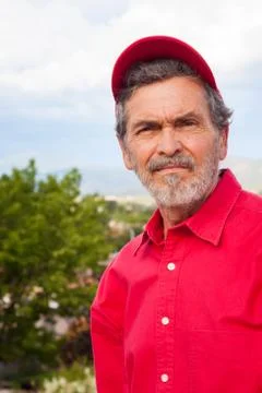 Contractor builder portrait Stock Photos