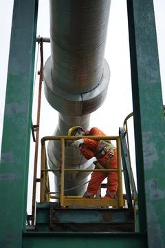 Contractors work with grinders Foto stock