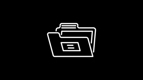 Contracts and papers animated motion graphics with isolated green background Stock Footage 304023579