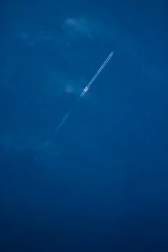 Contrail Stock Photos