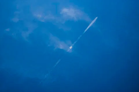 Contrail Stock Photos