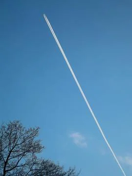 Contrail Stock Photos