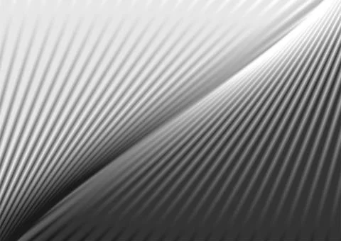 Contrast minimal abstract background with black white smooth lines rays Stock Illustration