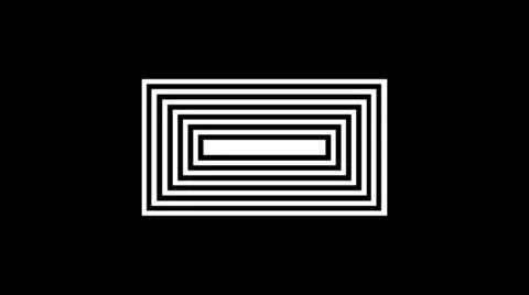 Contrast moving squares for video mapping Stock Footage 39713318