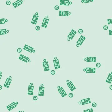 Contrast ratio ux ui design glyph seamless pattern Stockillustratie